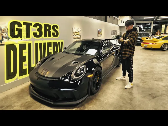 我的新车!我提了一辆保时捷991.2 gt3rs!*提车vlog
